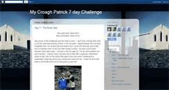 Desktop Screenshot of croaghpatrickchallenge.blogspot.com