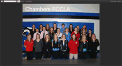 Desktop Screenshot of chambersfccla.blogspot.com