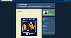 Desktop Screenshot of joelsgarage.blogspot.com