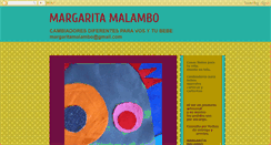 Desktop Screenshot of margaritamalambo.blogspot.com