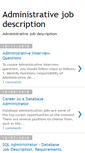 Mobile Screenshot of administrativejobdescription.blogspot.com