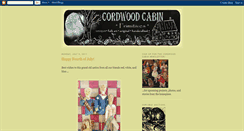 Desktop Screenshot of cordwoodcabinprimitives.blogspot.com