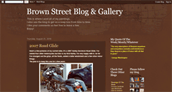 Desktop Screenshot of brownstreetblog.blogspot.com