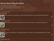 Tablet Screenshot of brownstreetblog.blogspot.com
