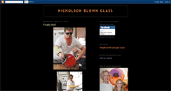 Desktop Screenshot of nicholsonblownglass.blogspot.com