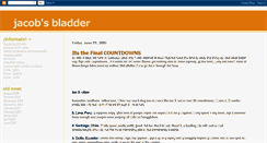 Desktop Screenshot of jacobsbladder.blogspot.com