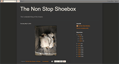 Desktop Screenshot of nonstopshoebox.blogspot.com
