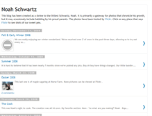 Tablet Screenshot of noahschwartz.blogspot.com