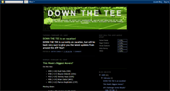 Desktop Screenshot of downtheteetennisblog.blogspot.com