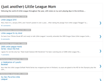 Tablet Screenshot of littleleaguemom.blogspot.com