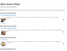 Tablet Screenshot of bukusukseshidup.blogspot.com