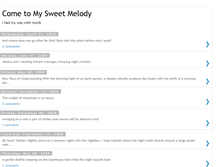 Tablet Screenshot of cometomysweetmelody.blogspot.com