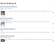 Tablet Screenshot of not-so-ordinary-8.blogspot.com