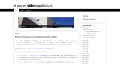 Desktop Screenshot of daviddelgado-arquitecte.blogspot.com