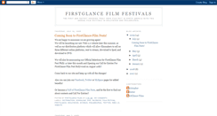 Desktop Screenshot of firstglancefilmfest.blogspot.com