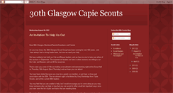 Desktop Screenshot of 30thscouts.blogspot.com