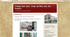 Desktop Screenshot of colegiosanjosequilmes.blogspot.com