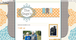Desktop Screenshot of gage-family.blogspot.com