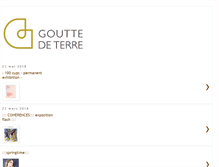 Tablet Screenshot of gouttedeterre.blogspot.com