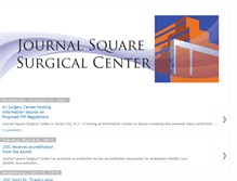 Tablet Screenshot of journalsquaresurgicalcenter.blogspot.com