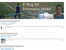 Tablet Screenshot of maikelentrenador.blogspot.com