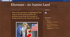 Desktop Screenshot of khorasan-afghanistan.blogspot.com
