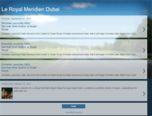 Tablet Screenshot of leroyalmeridiendubai.blogspot.com