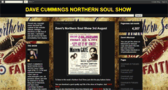 Desktop Screenshot of mynorthernsoulshow.blogspot.com