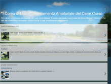 Tablet Screenshot of ilcanecorso.blogspot.com