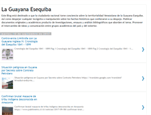 Tablet Screenshot of laguayanaesequiba.blogspot.com