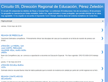 Tablet Screenshot of circuito5pz.blogspot.com