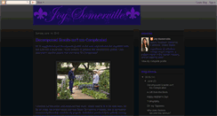 Desktop Screenshot of joysomerville.blogspot.com