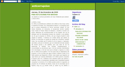 Desktop Screenshot of anticorrupcionlatinoamericana.blogspot.com