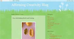 Desktop Screenshot of affirmingcreativity-blog.blogspot.com