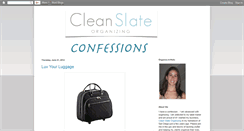 Desktop Screenshot of cleanslateconfessions.blogspot.com