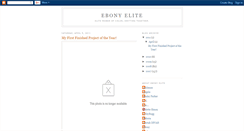 Desktop Screenshot of ebonyelite.blogspot.com