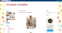 Desktop Screenshot of ornekler-modeller.blogspot.com