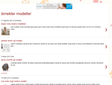 Tablet Screenshot of ornekler-modeller.blogspot.com