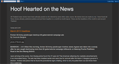 Desktop Screenshot of hoofheartedonthenews.blogspot.com