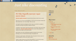 Desktop Screenshot of just-nike.blogspot.com