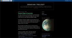 Desktop Screenshot of draxiantrilogy.blogspot.com