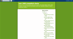 Desktop Screenshot of crossstitchcharts.blogspot.com
