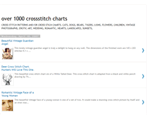 Tablet Screenshot of crossstitchcharts.blogspot.com