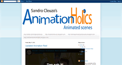 Desktop Screenshot of animationholicsanimatedscenes.blogspot.com