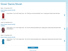 Tablet Screenshot of grosirgamismurah.blogspot.com