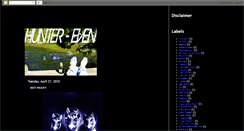 Desktop Screenshot of hunter-even.blogspot.com