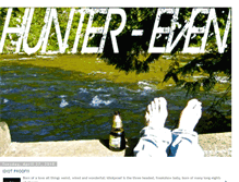 Tablet Screenshot of hunter-even.blogspot.com