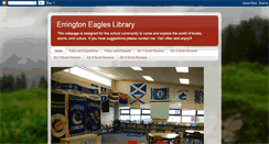 Desktop Screenshot of erringtonlibrary.blogspot.com