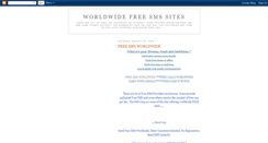 Desktop Screenshot of freesmsworldwide.blogspot.com