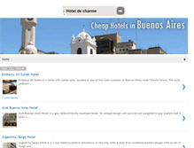 Tablet Screenshot of cheaphotelsbuenosaires.blogspot.com